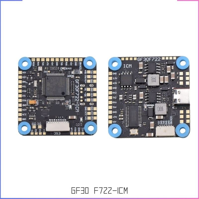 ABJA-3-8S 30.5X30.5Mm GF30F722 - огляд і ціна Fpv Drone Flight Controller