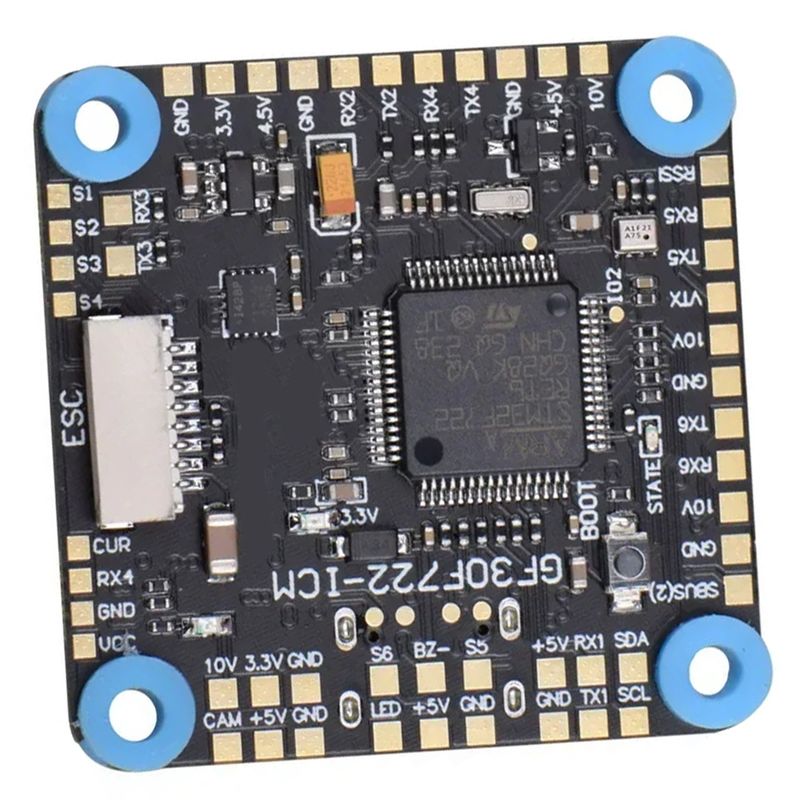 ABJA-3-8S 30.5X30.5Mm GF30F722 - огляд і ціна Fpv Drone Flight Controller