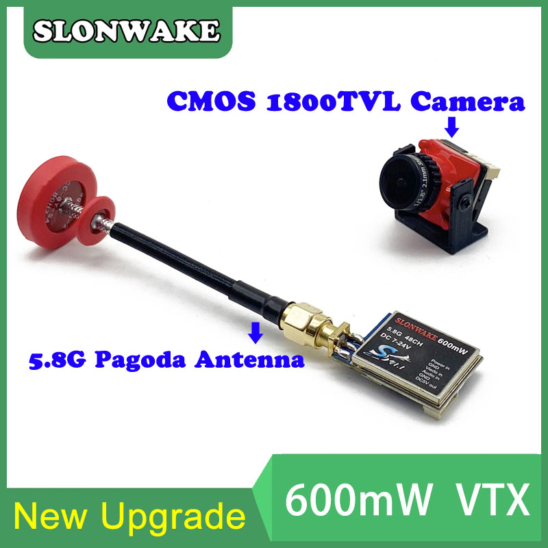 5.8G 48CH 600mW adjustable VTX - огляд і ціна Fpv Drone Transmitter