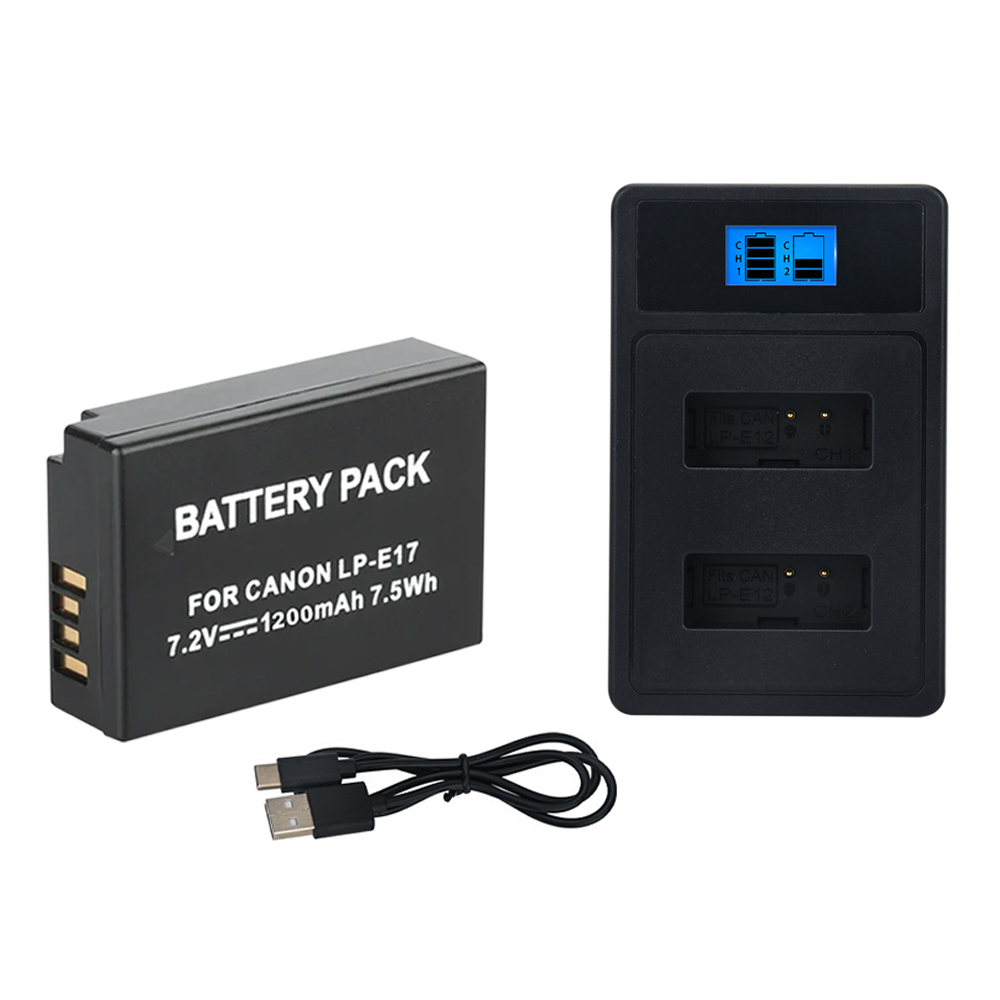 LED Dual Charger 1200mah LP-E1 - огляд і ціна Canon Camera Eos R8
