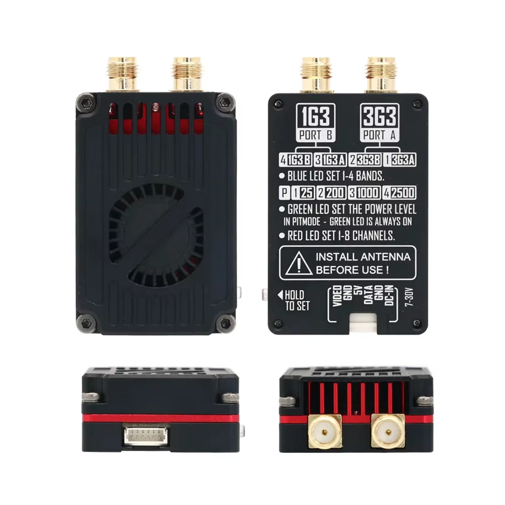Rushfpv Rush 1.3G/3.3G 4W 7-30 - огляд і ціна Fpv Drone Transmitter