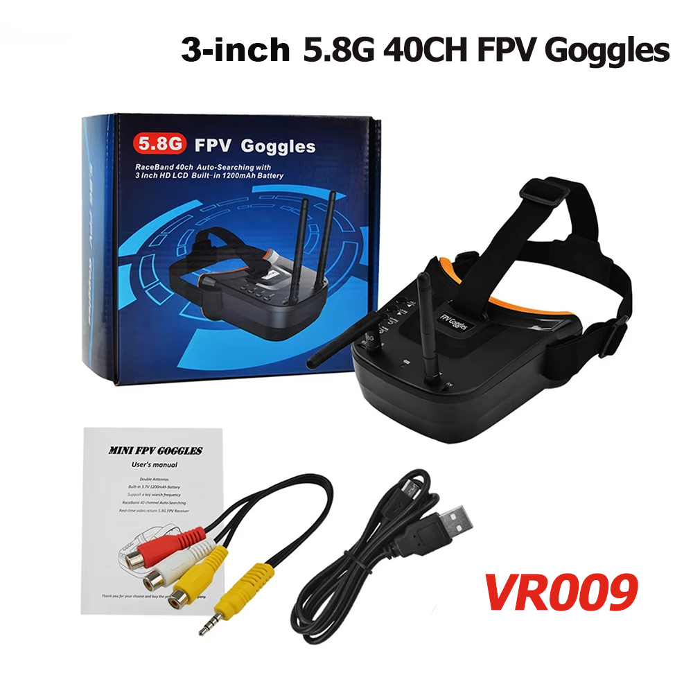 VR009 FPV Video Goggles 3Inch  - огляд і ціна Fpv Drone Antenna