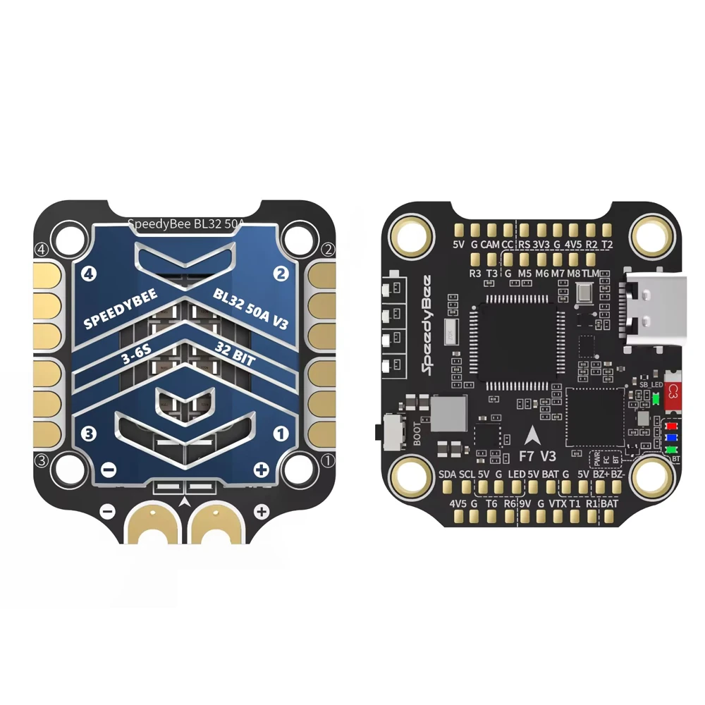 30.5x30.5mm SpeedyBee F7 V3 Fl - огляд і ціна Fpv Drone Flight Controller